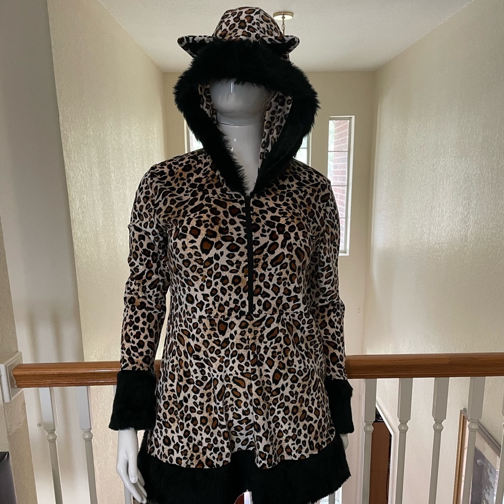 Sexy Cheetah Girl Costume Plus Size